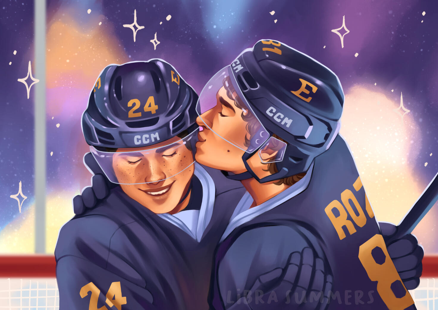 Heated Rivalry Fanart