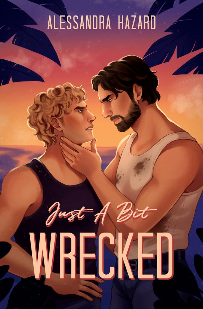 Fan Cover for Just A Bit Wrecked by Alessandra Hazard