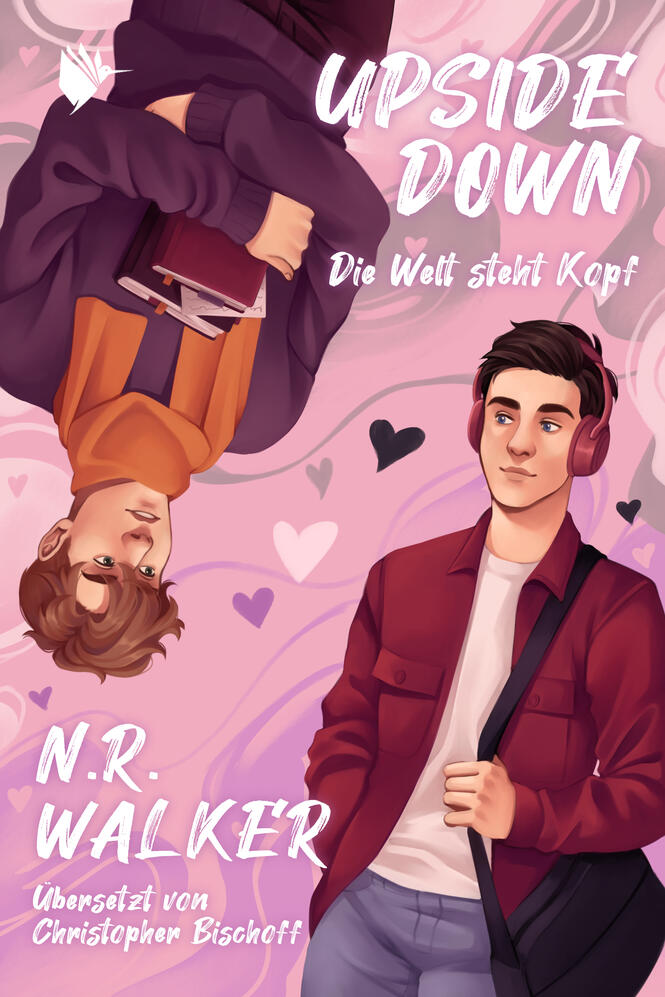 Cover Illustration for Upside Down by N.R.Walker