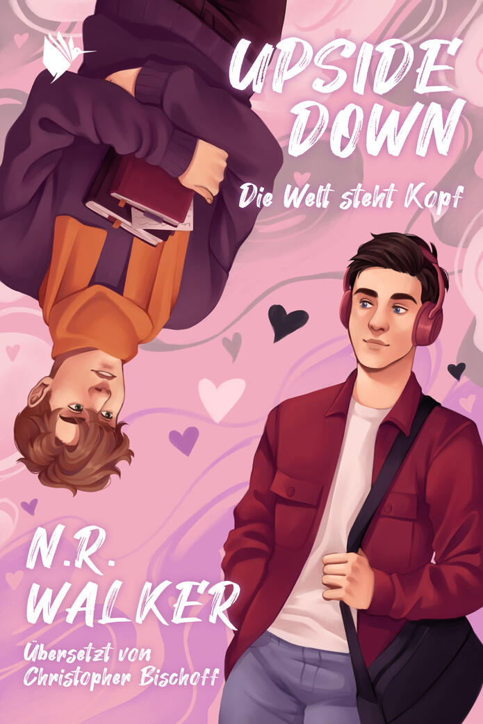 Cover Illustration for Upside Down by N.R.Walker