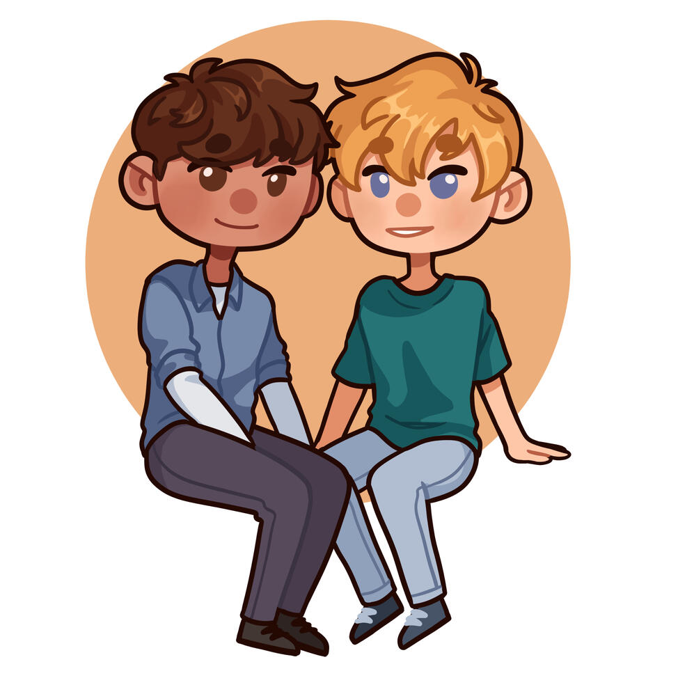 Wolfsong charm design for Dazzling Bookish Shop