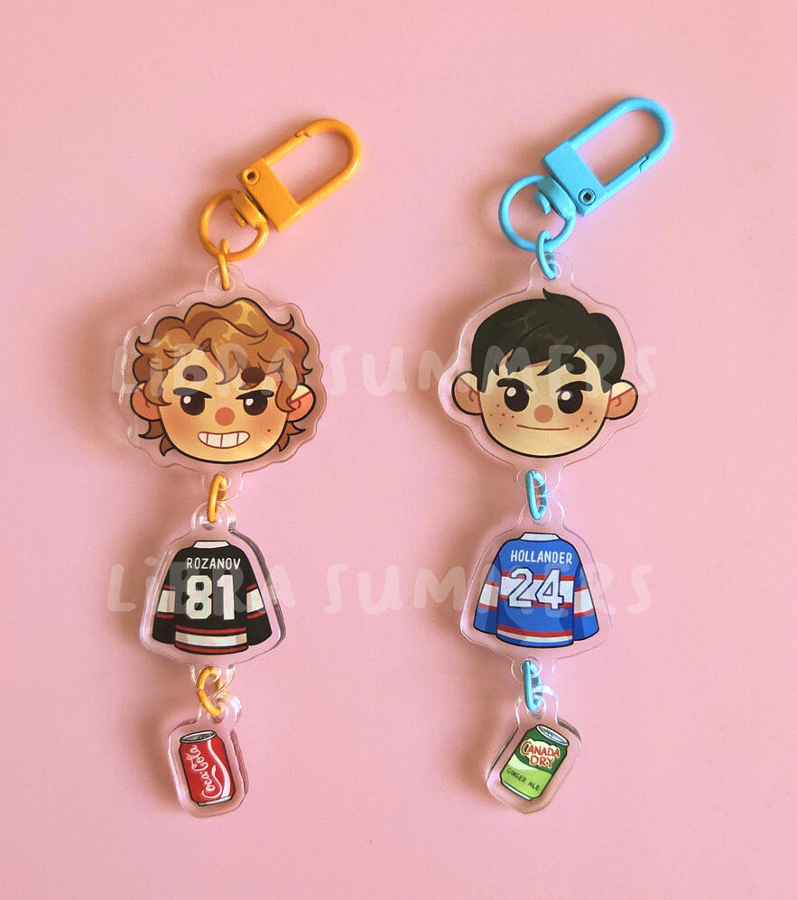 Heated Rivalry charms