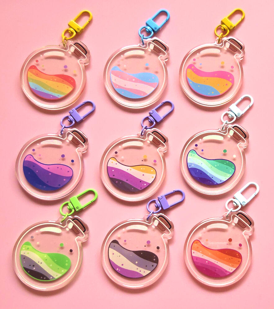 Pride charms
